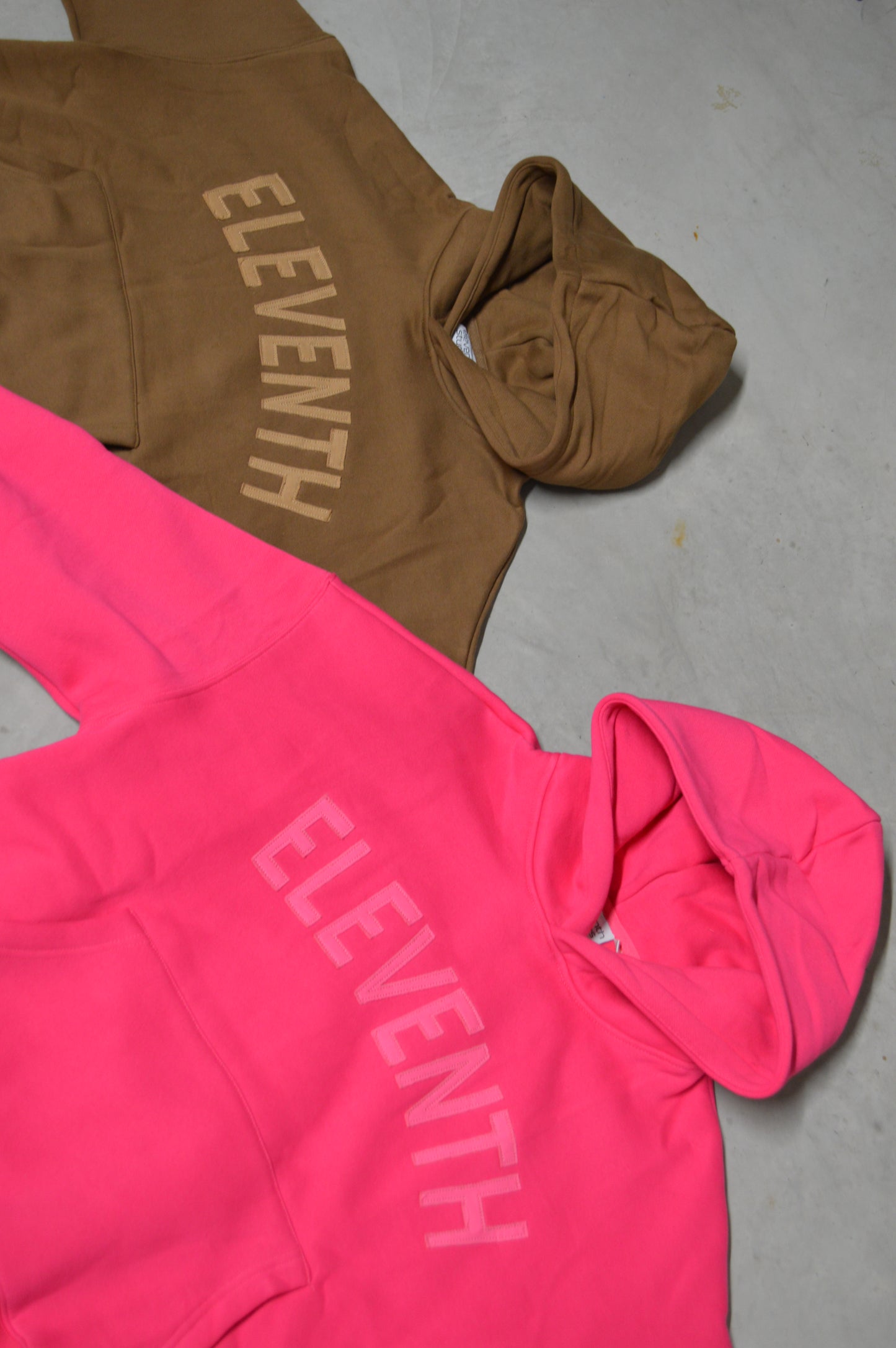 The ultimate logo boxy hoodie pink