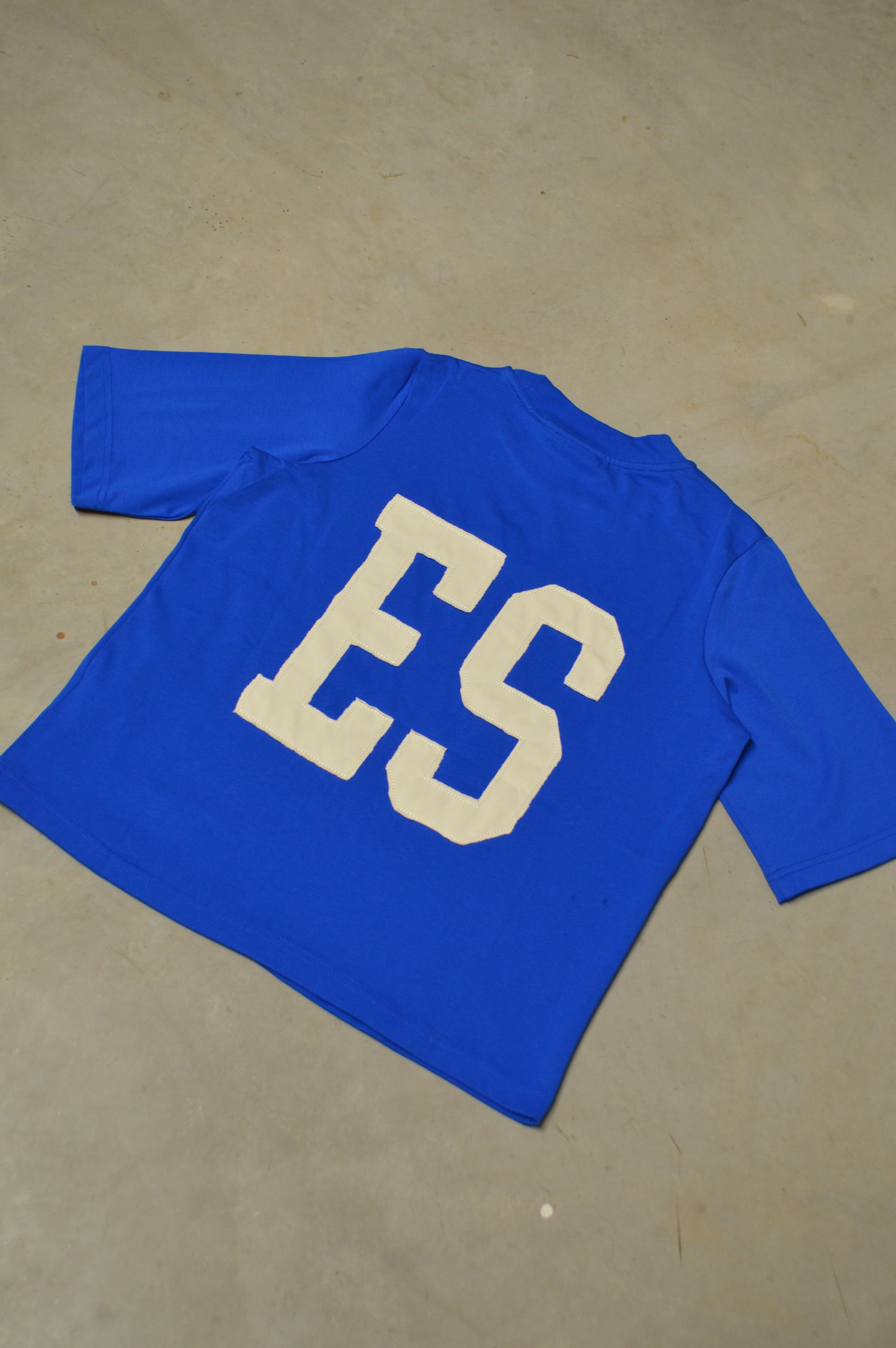 The ES boxy shirt royal blue