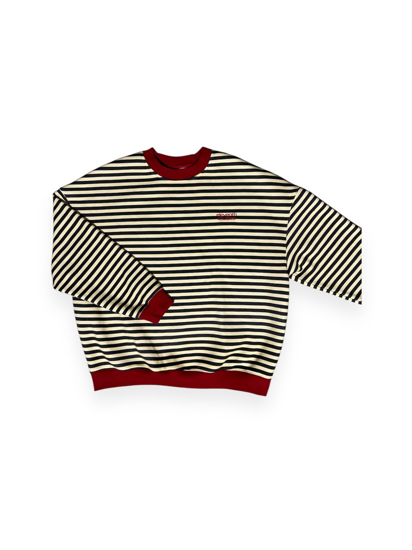 The striped sweater navy
