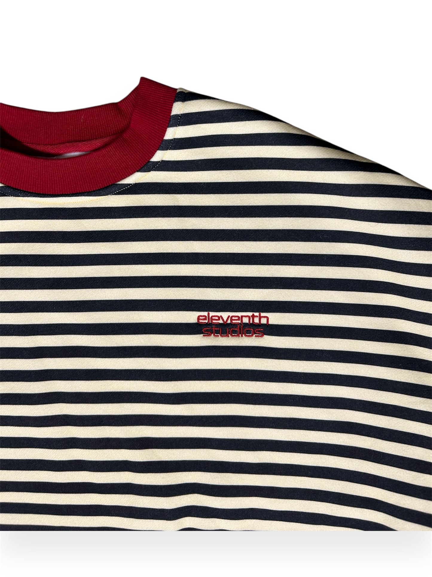 The striped sweater navy
