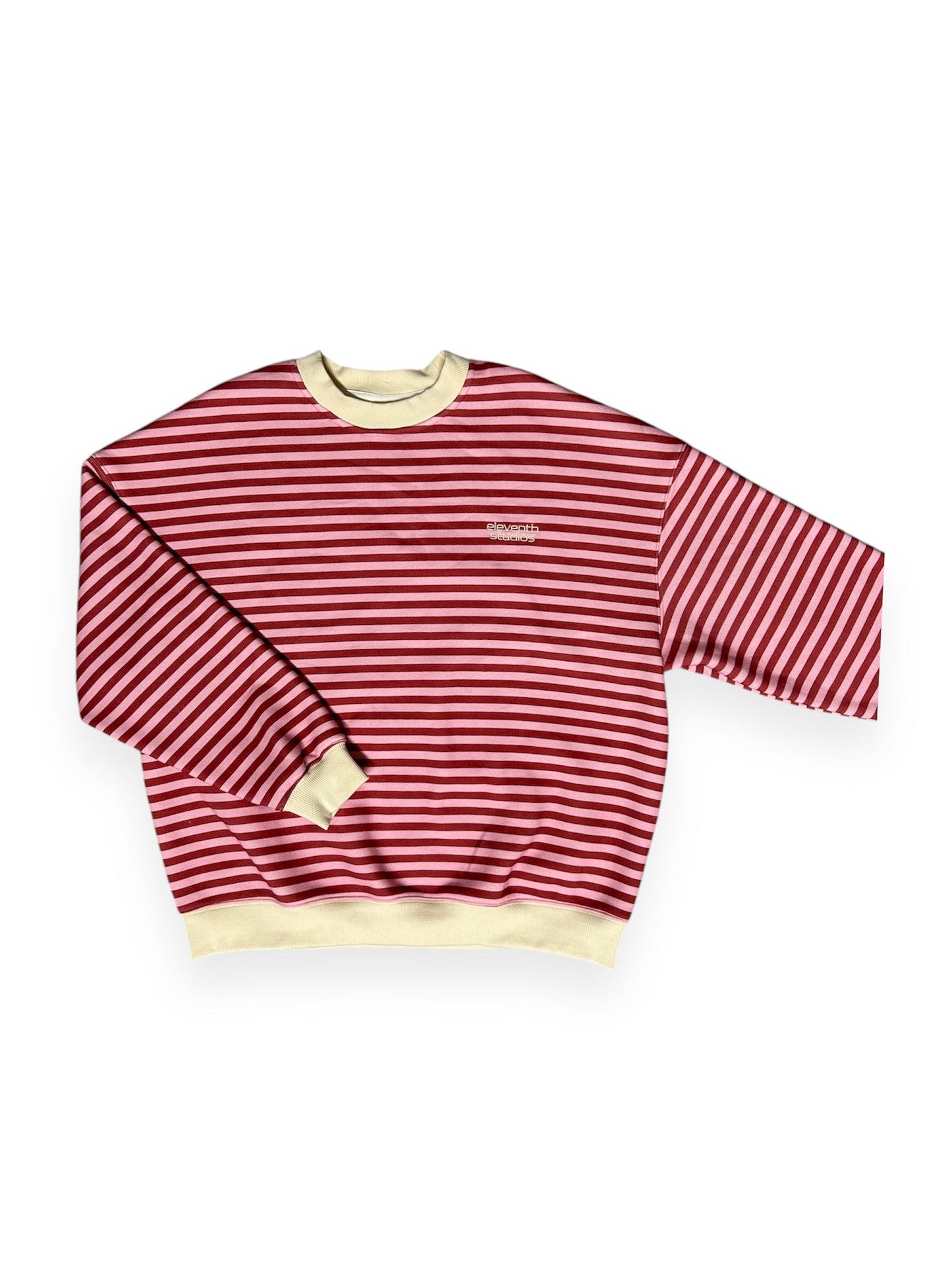 The striped sweater pink