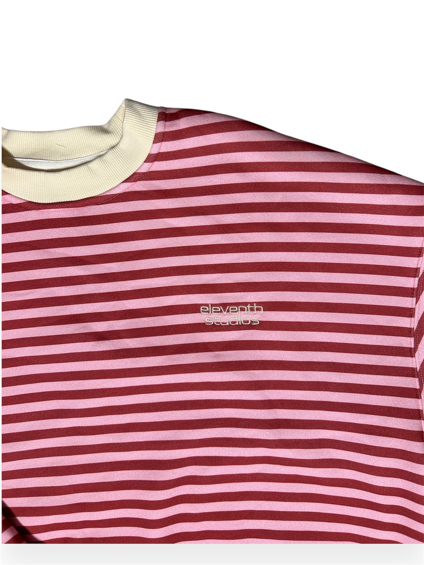 The striped sweater pink