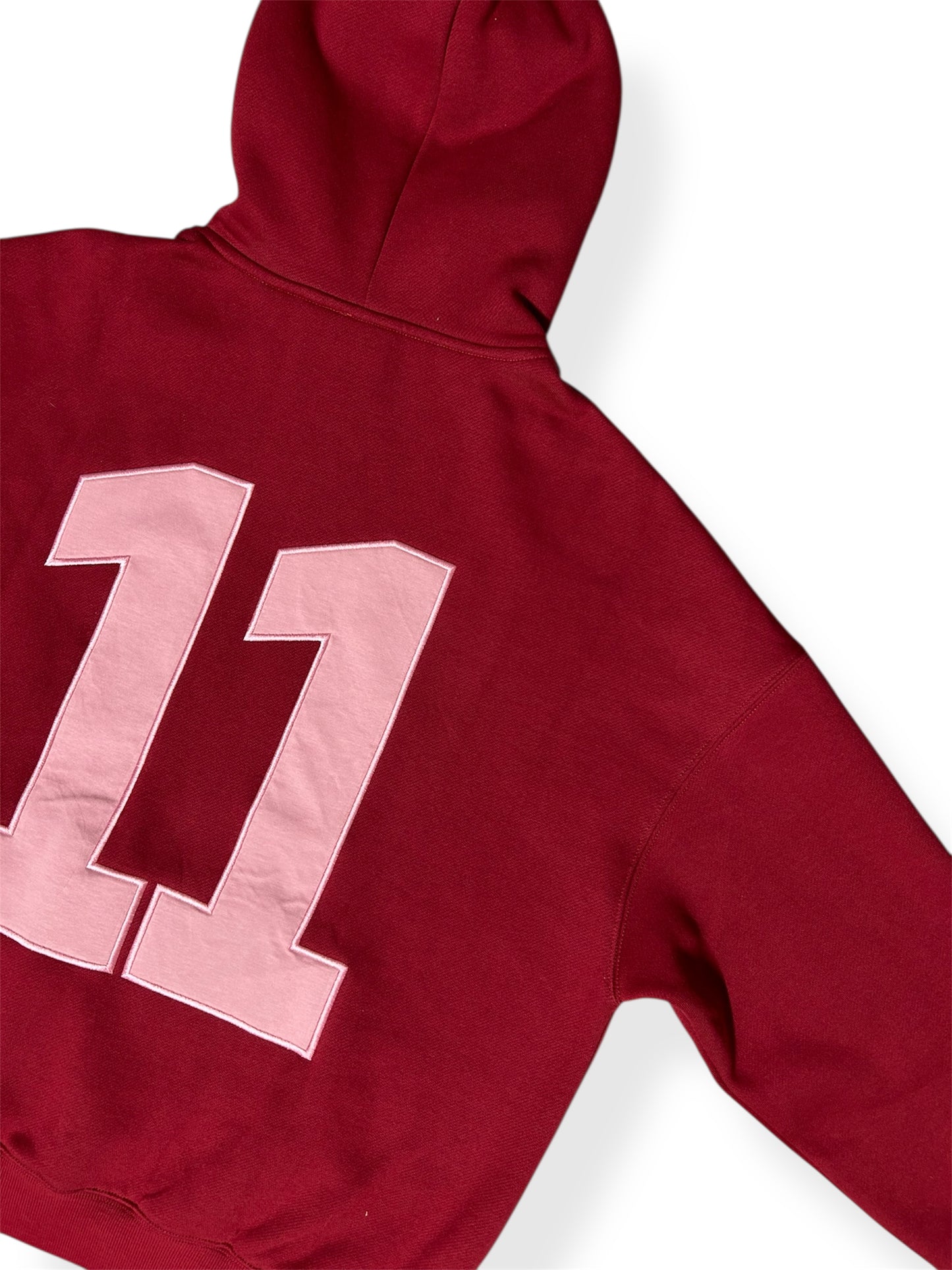 The 11 hoodie bordeaux