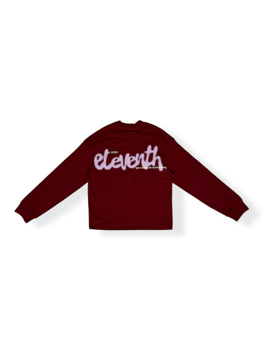 The bubbly longsleeve burgundy
