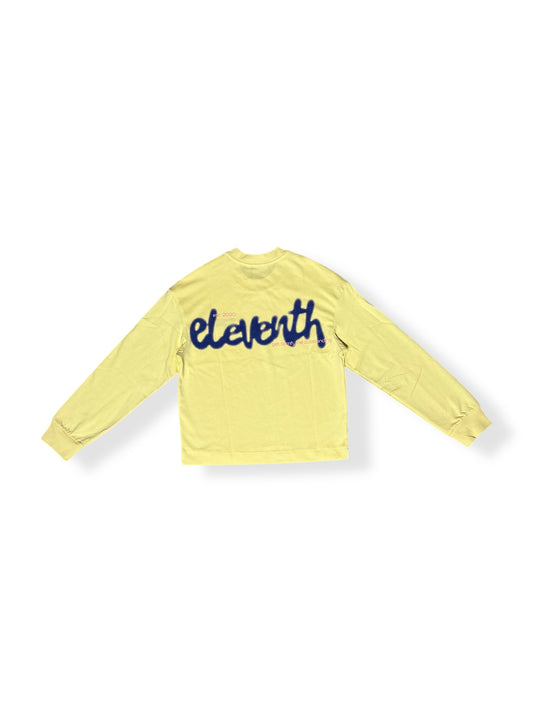 The bubbly longsleeve butter yellow