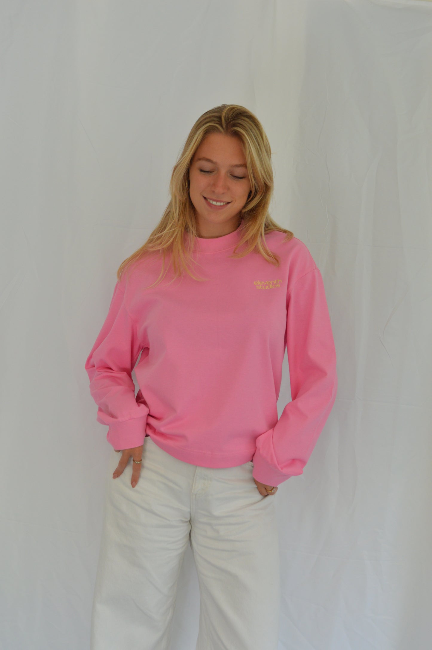 The bubbly longsleeve light pink
