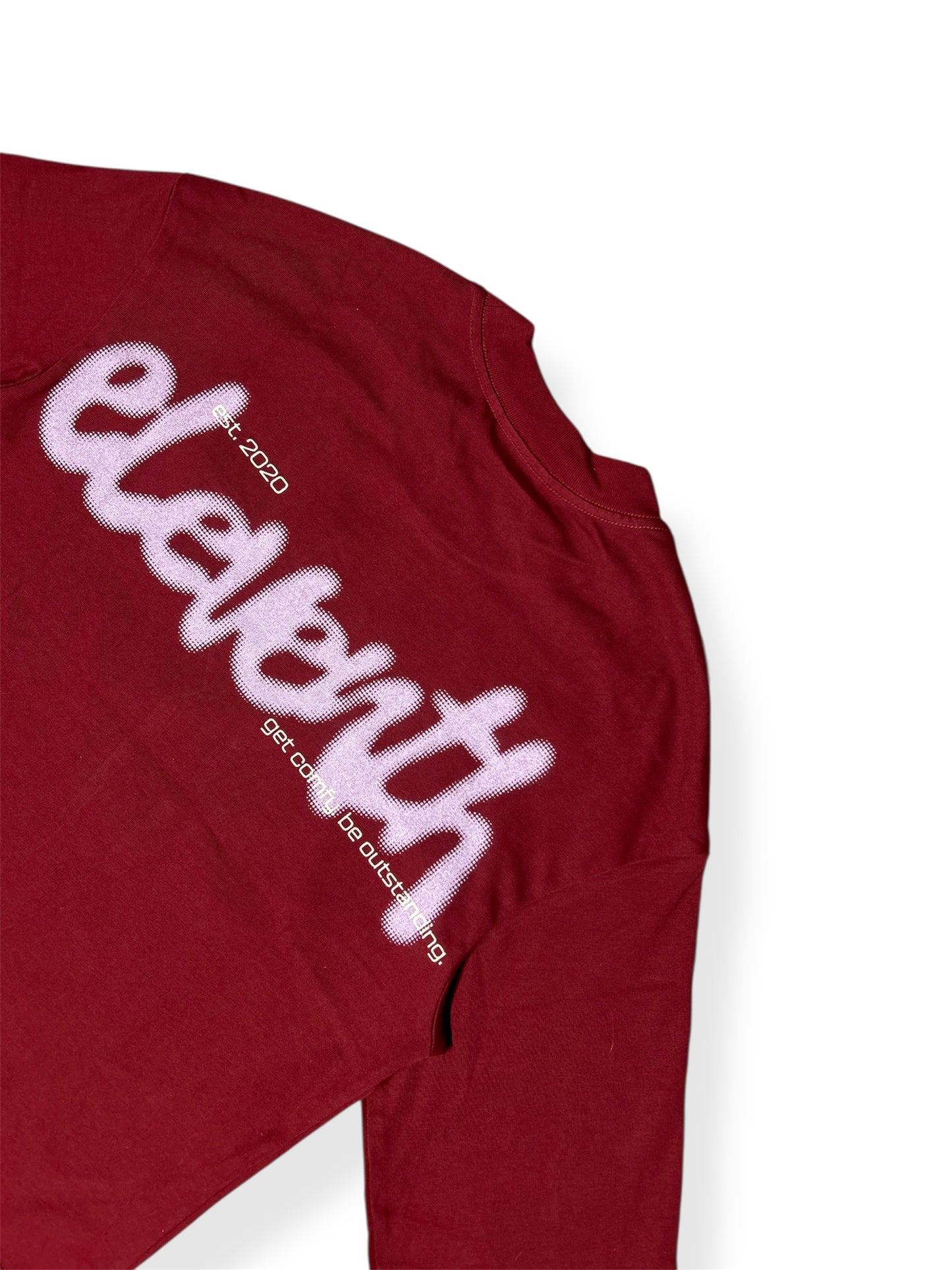 The bubbly longsleeve burgundy