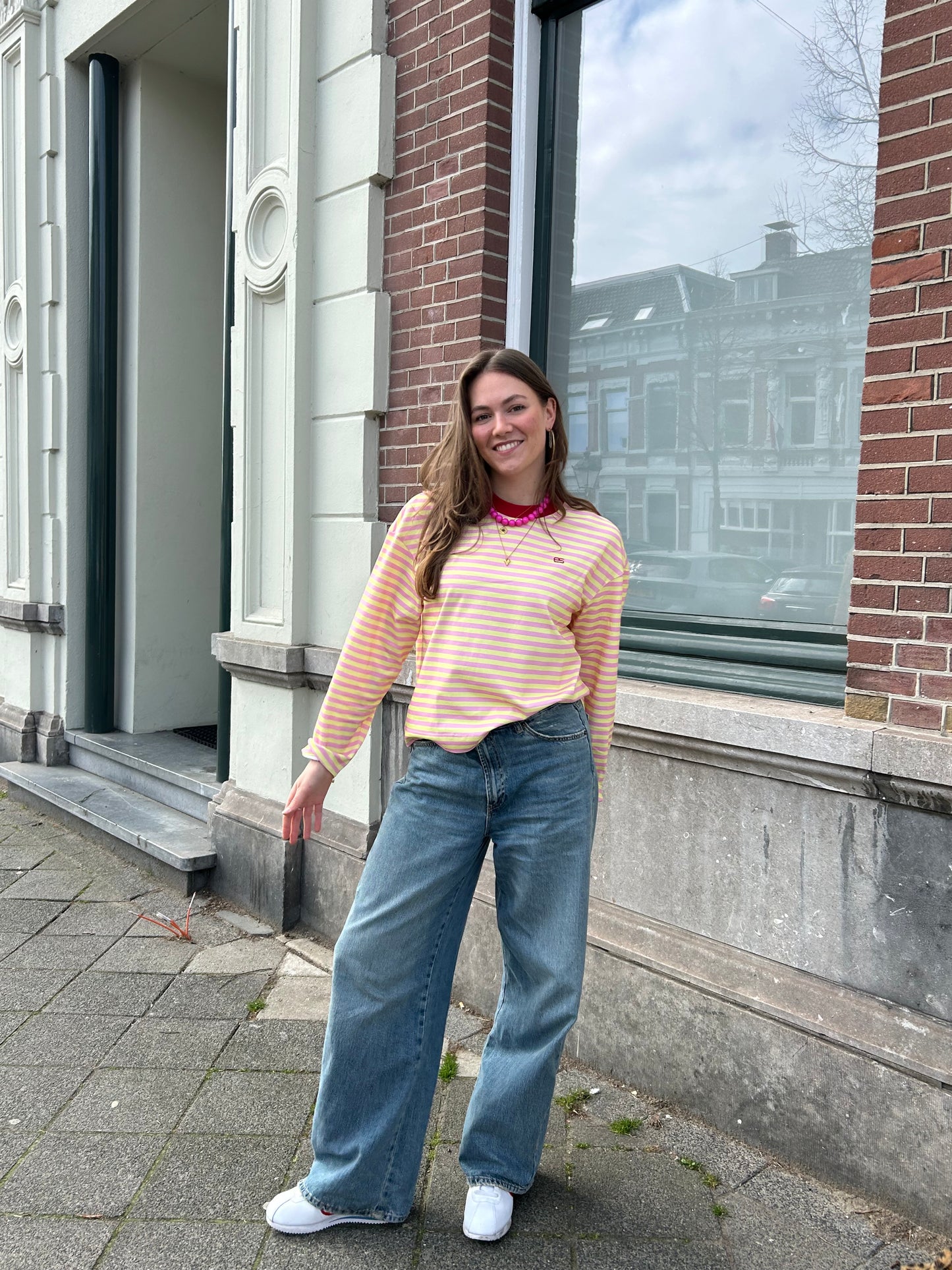 The striped longsleeve yellow