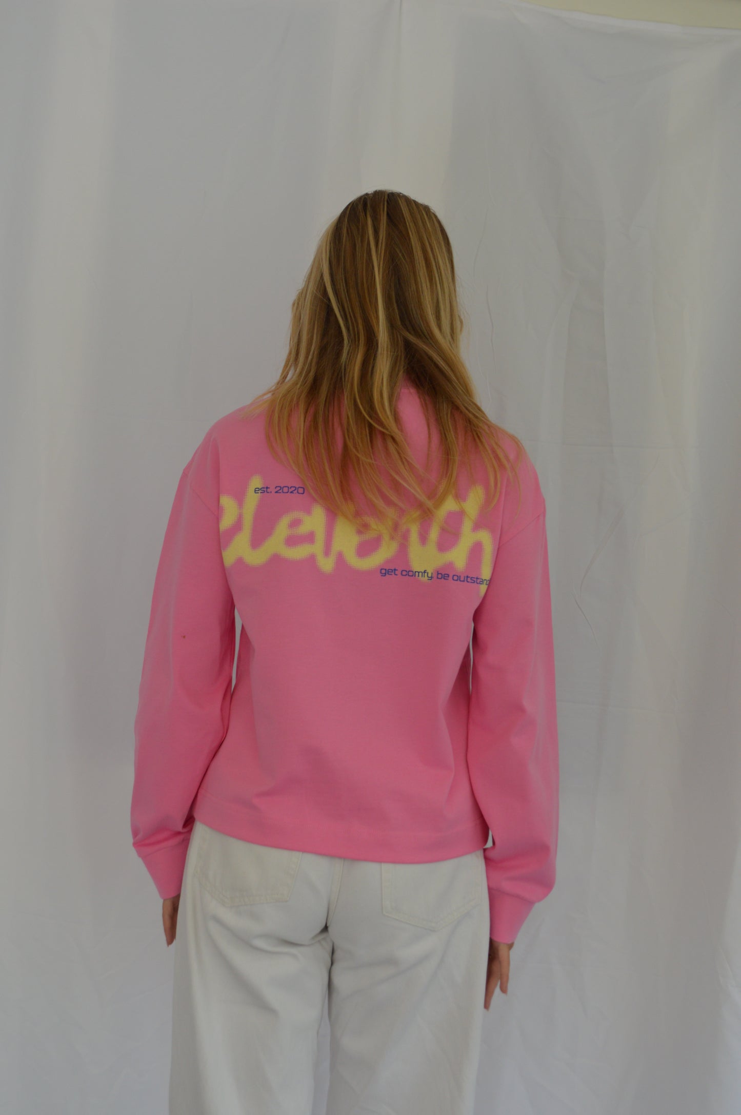 The bubbly longsleeve light pink
