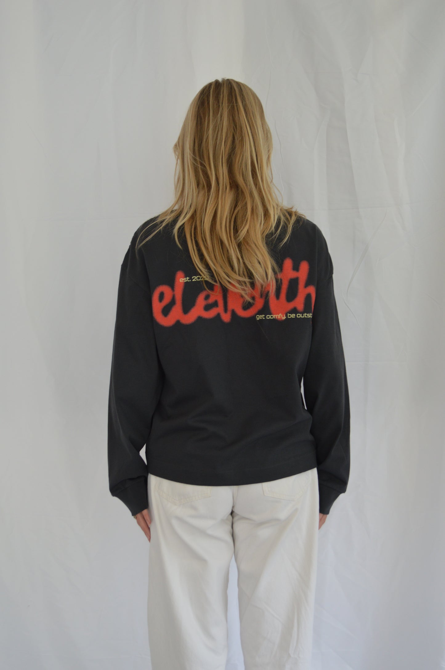The bubbly longsleeve dark grey