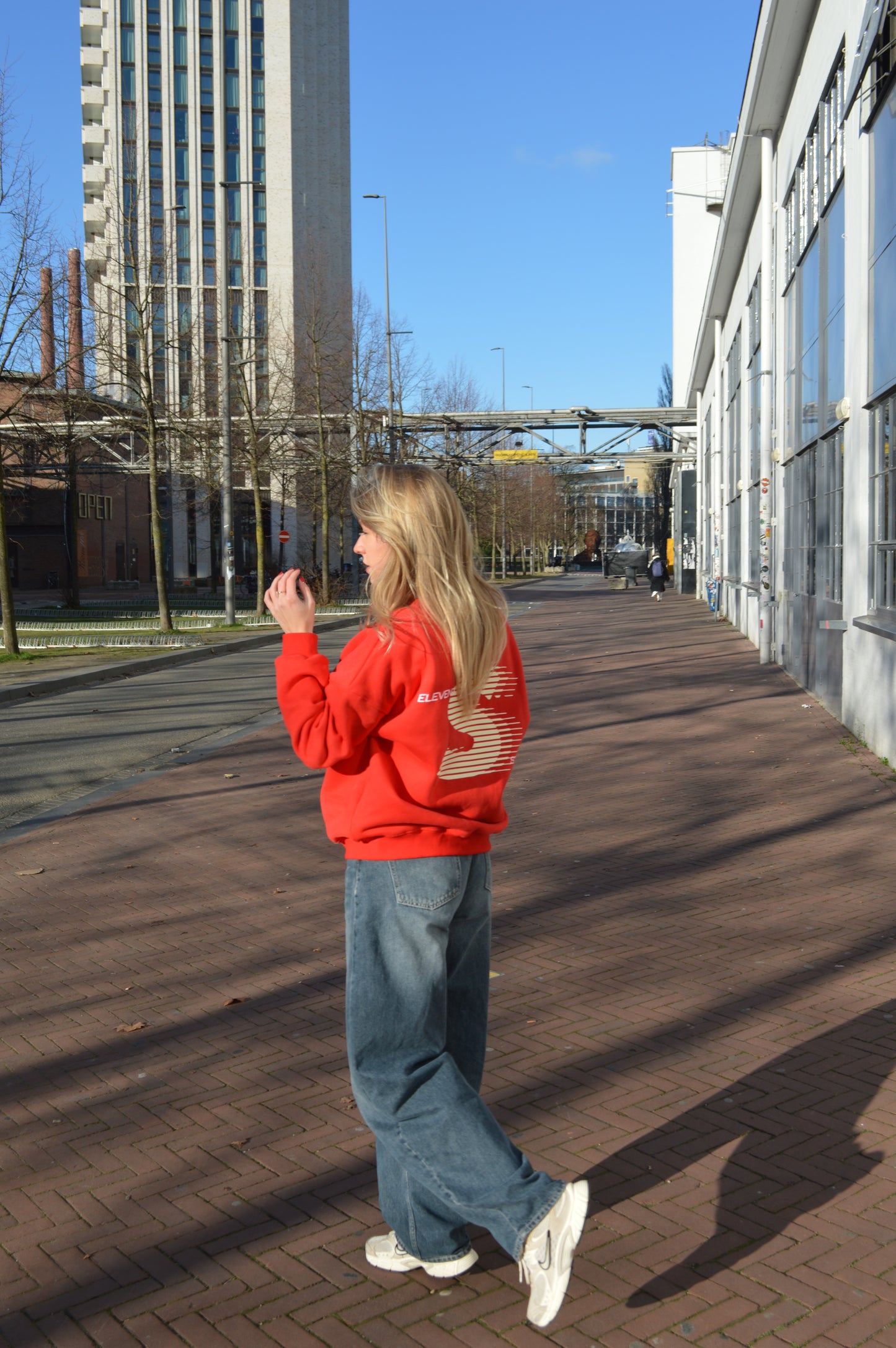 The speedy S sweater red