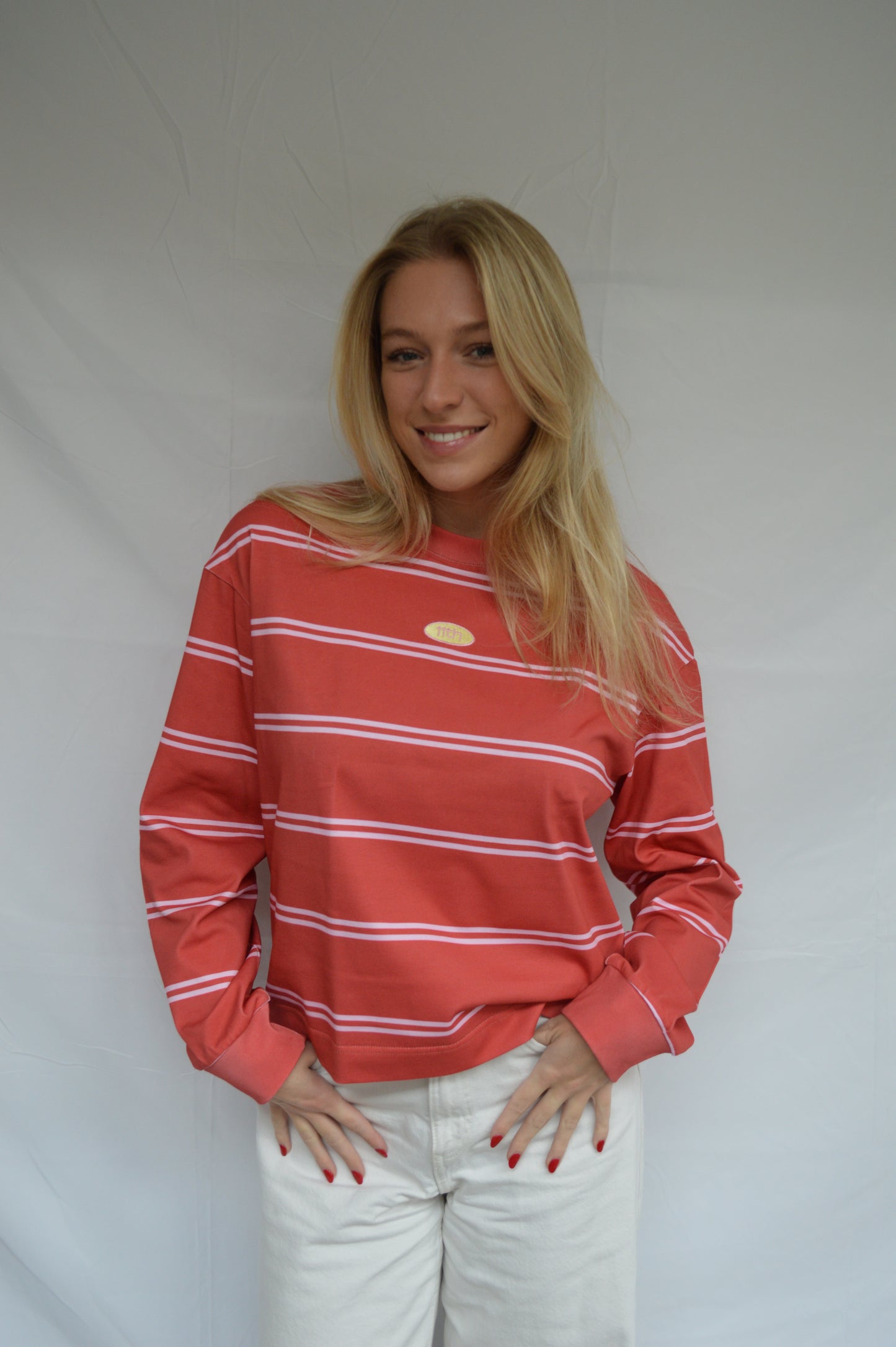 The double striped longsleeve red
