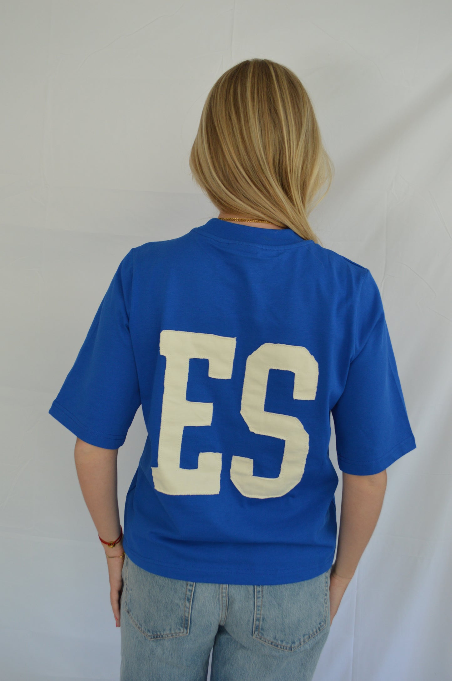 The ES boxy shirt royal blue